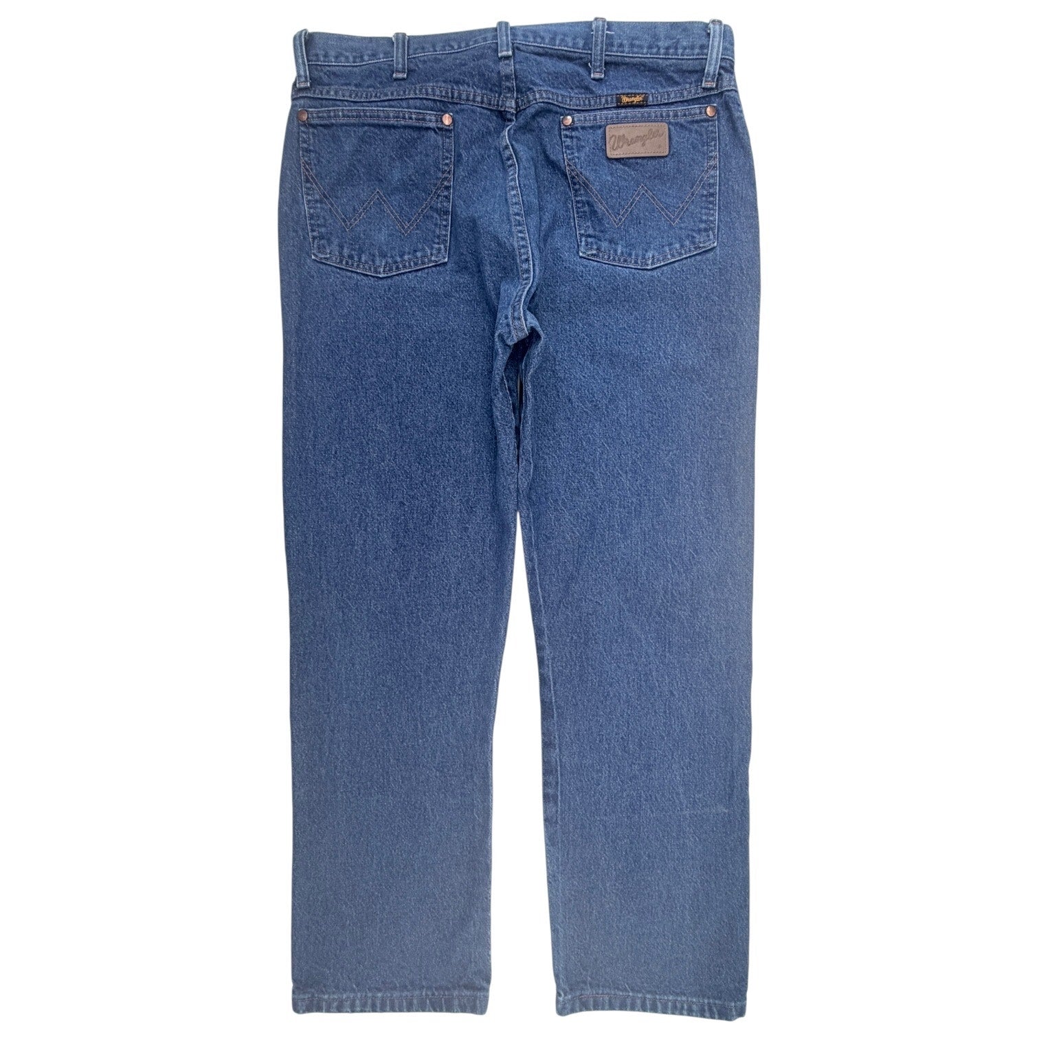Wrangler Relaxed Fit Jeans Mens 38x30 Blue Western Denim Pants