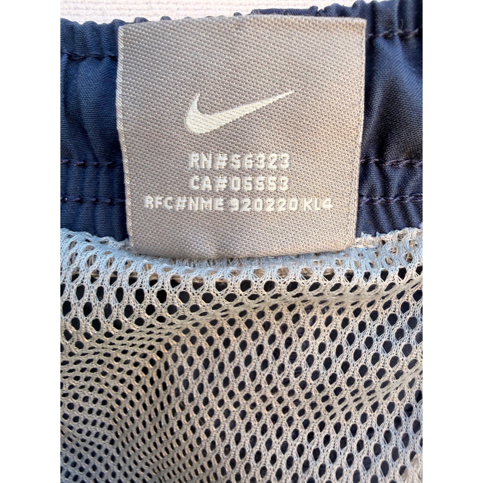Nike Navy Athletic Training Shorts XL