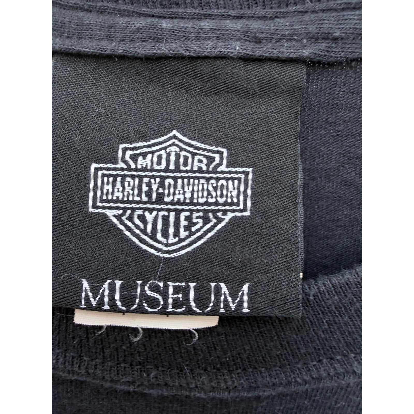 Harley Davidson Long Sleeve Shirt Mens Small Black Motorcycle Graphic Tee