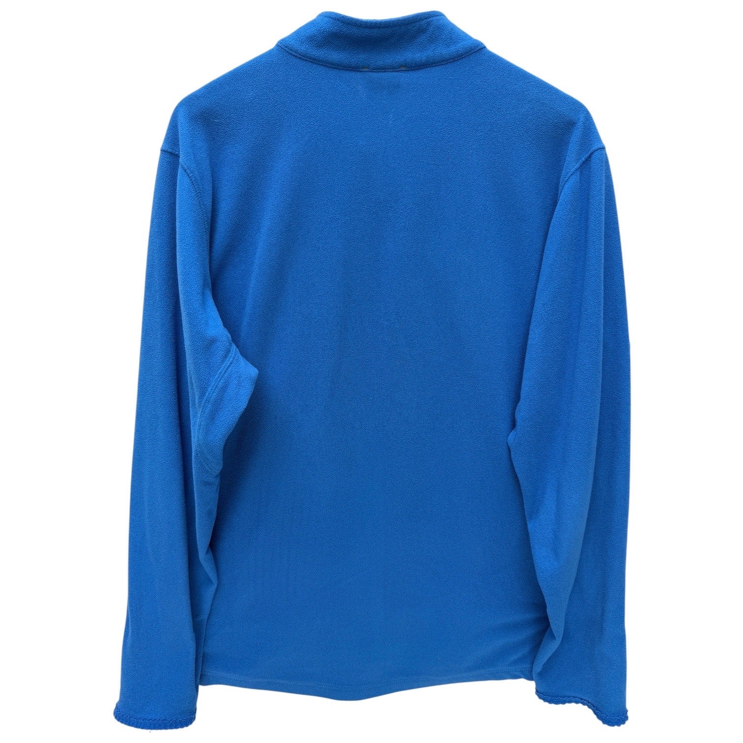 Nike Therma Fit Quarter Zip Pullover Mens Large Blue Fleece Swoosh Athletic