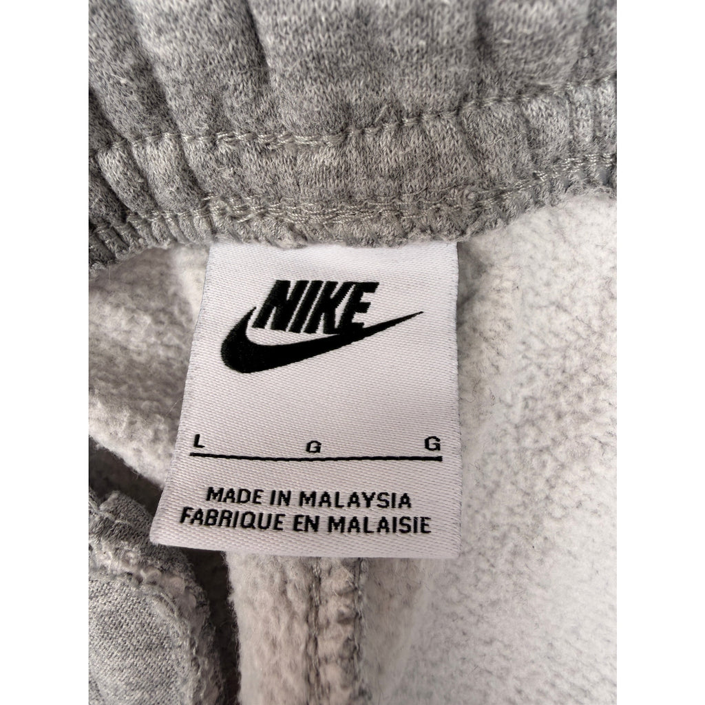 Nike Sweatpants Mens Large Gray Small Swoosh Athletic Jogger Pants