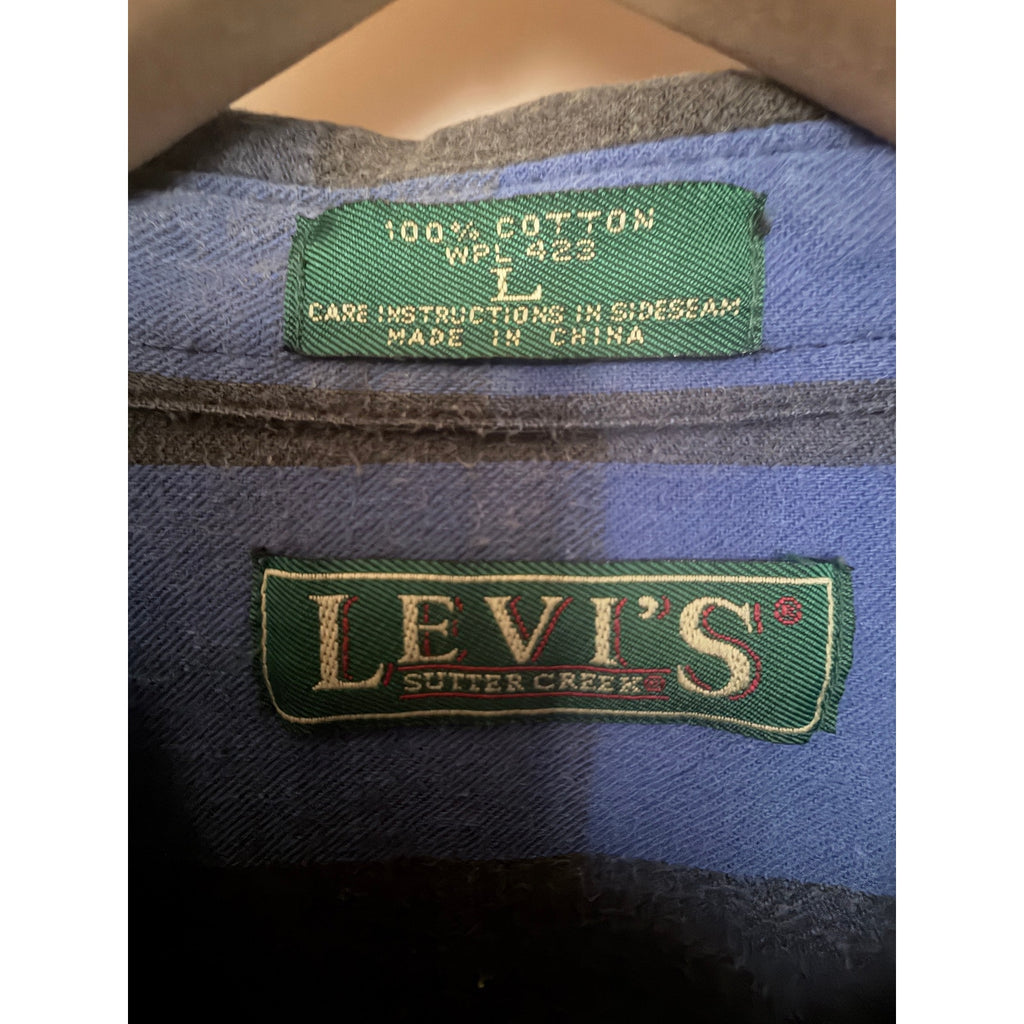 Levi’s Sutter Creek Flannel Shirt Large