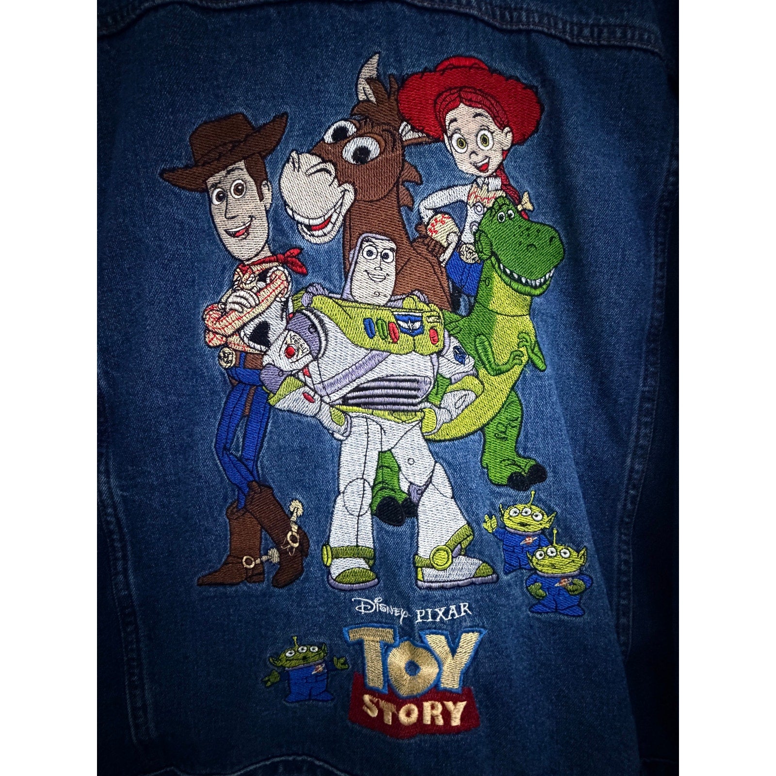 Disney Toy Story 25th Anniversary Denim Jacket Adult XL - product photo 4