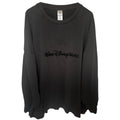 Disney Women's Black Mickey Mouse Walt Disney World Sweatshirt — front view