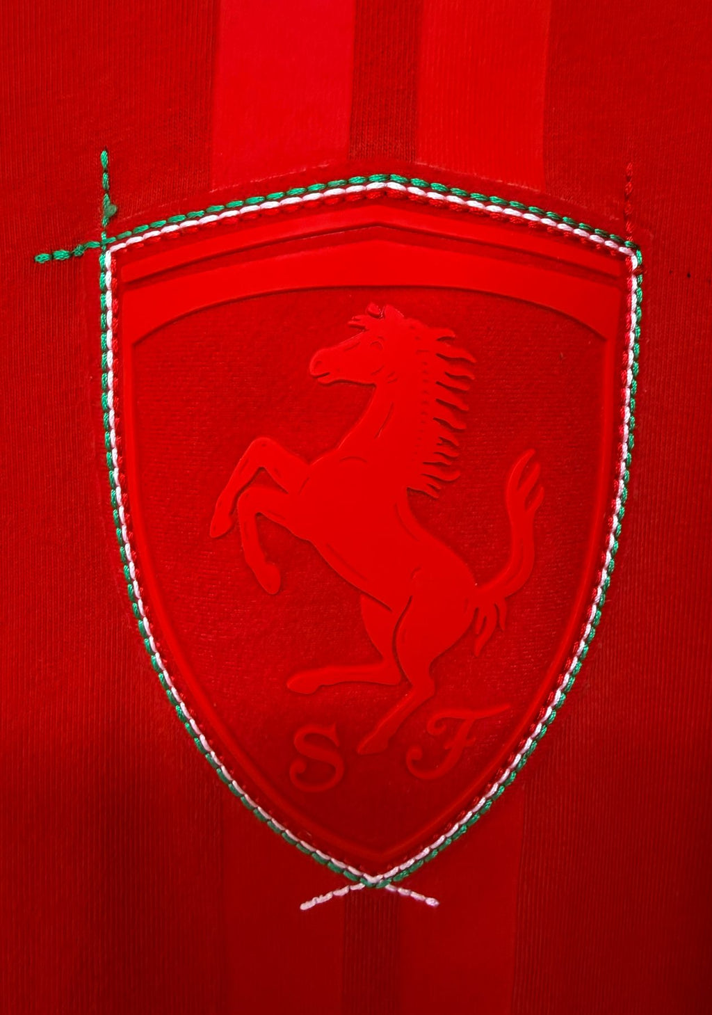 PUMA Men's Red Scuderia Ferrari Sport Lifestyle T-Shirt — view 4