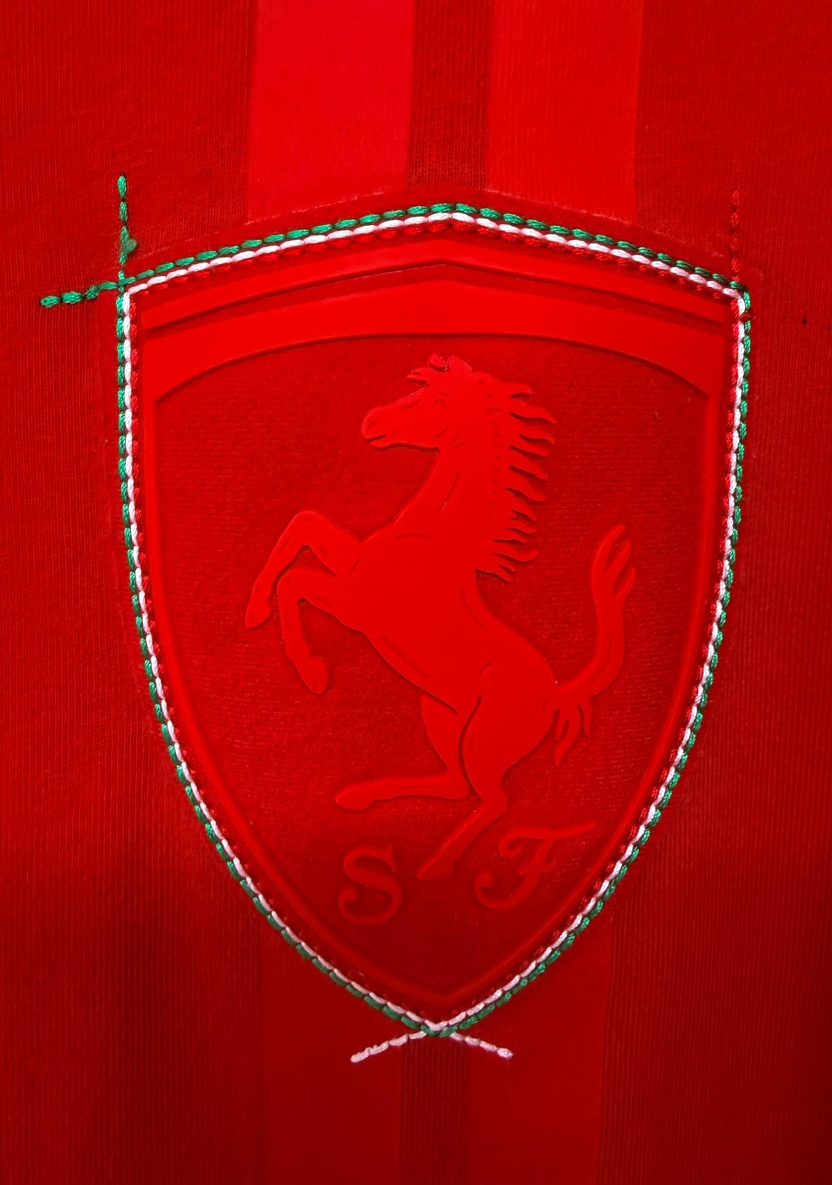 PUMA Men's Red Scuderia Ferrari Sport Lifestyle T-Shirt — view 4