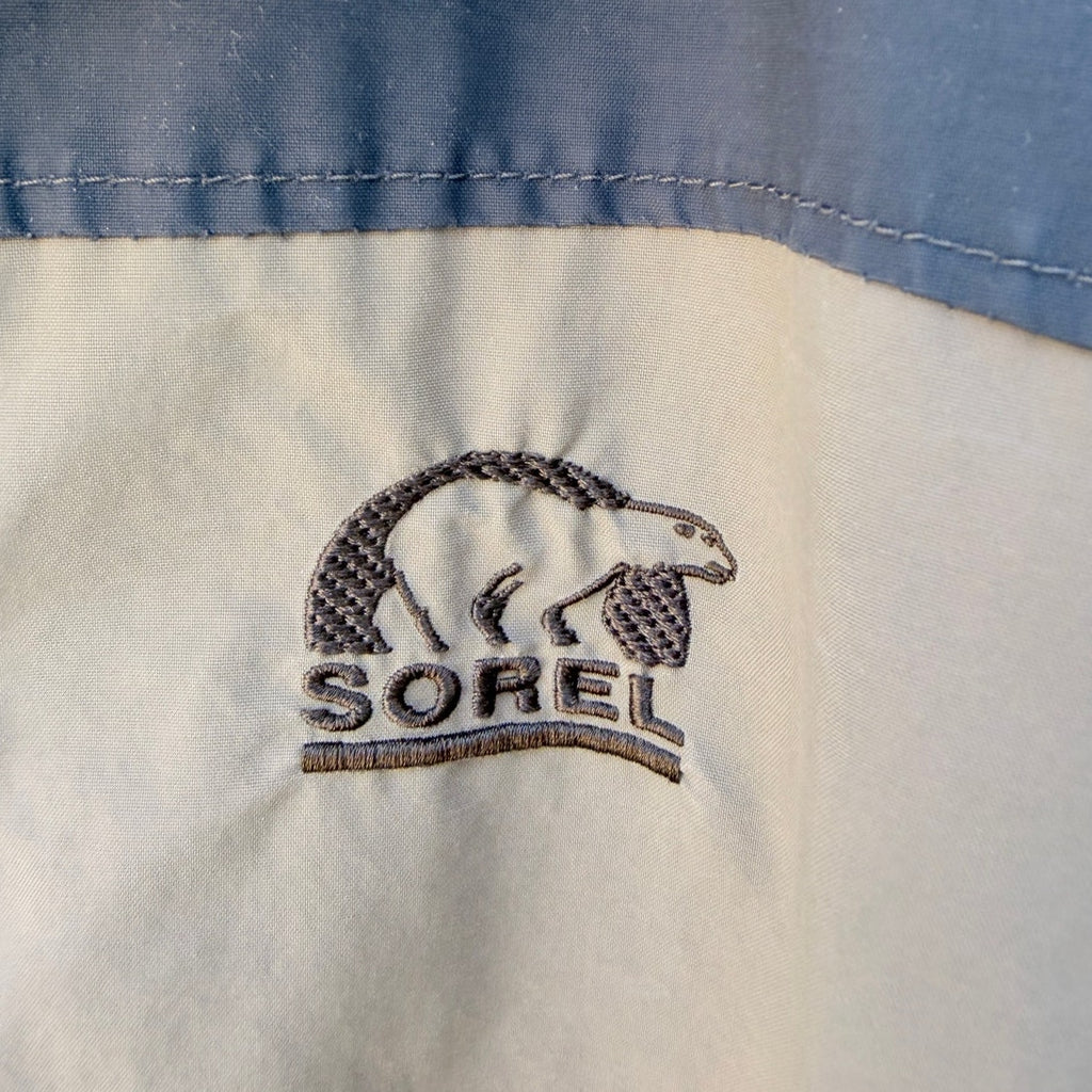 Sorel Hooded Jacket Mens XL Tan Gray Outdoor Coat