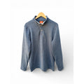 Merrell Select Regulate Fleece Pullover Mens Med Gray Snap Neck Outdoor Jacket