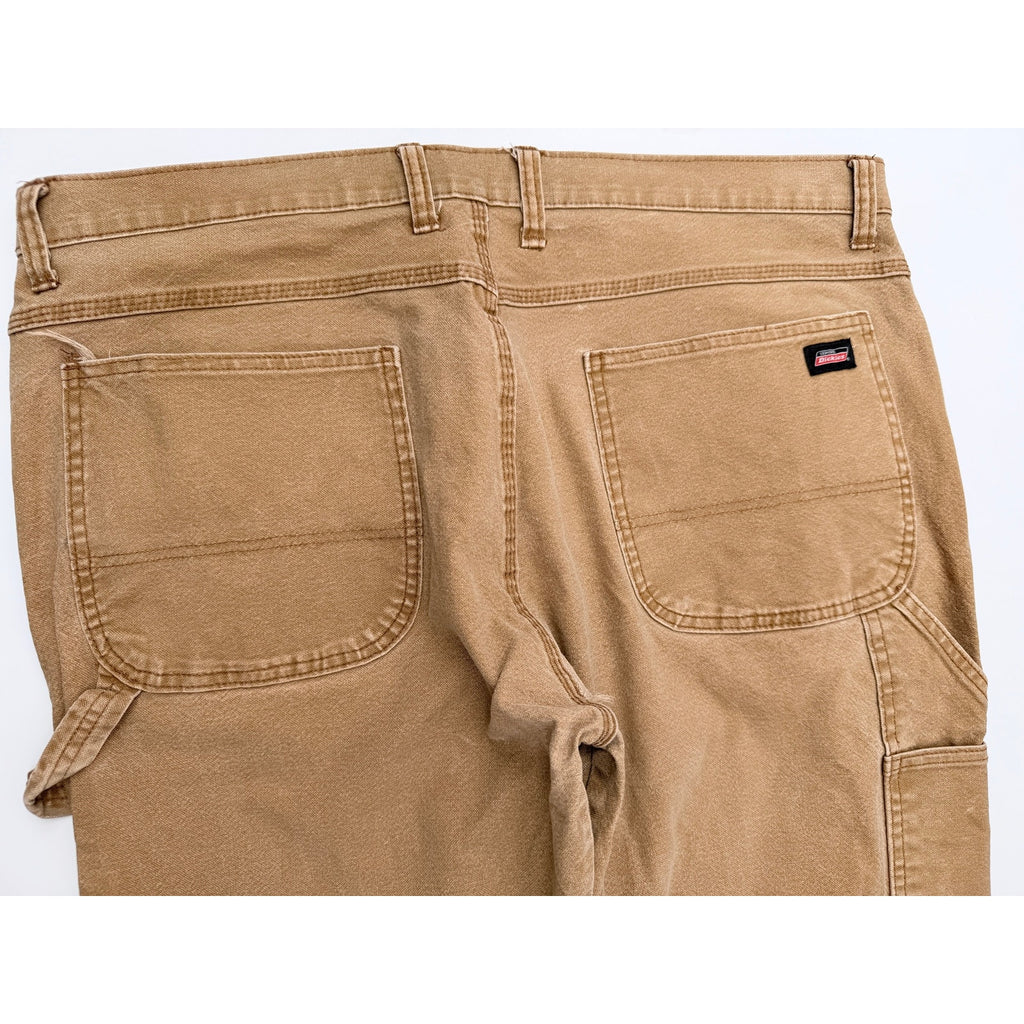 Dickies Carpenter Pants Mens 38x32 Brown Workwear Utility Pants