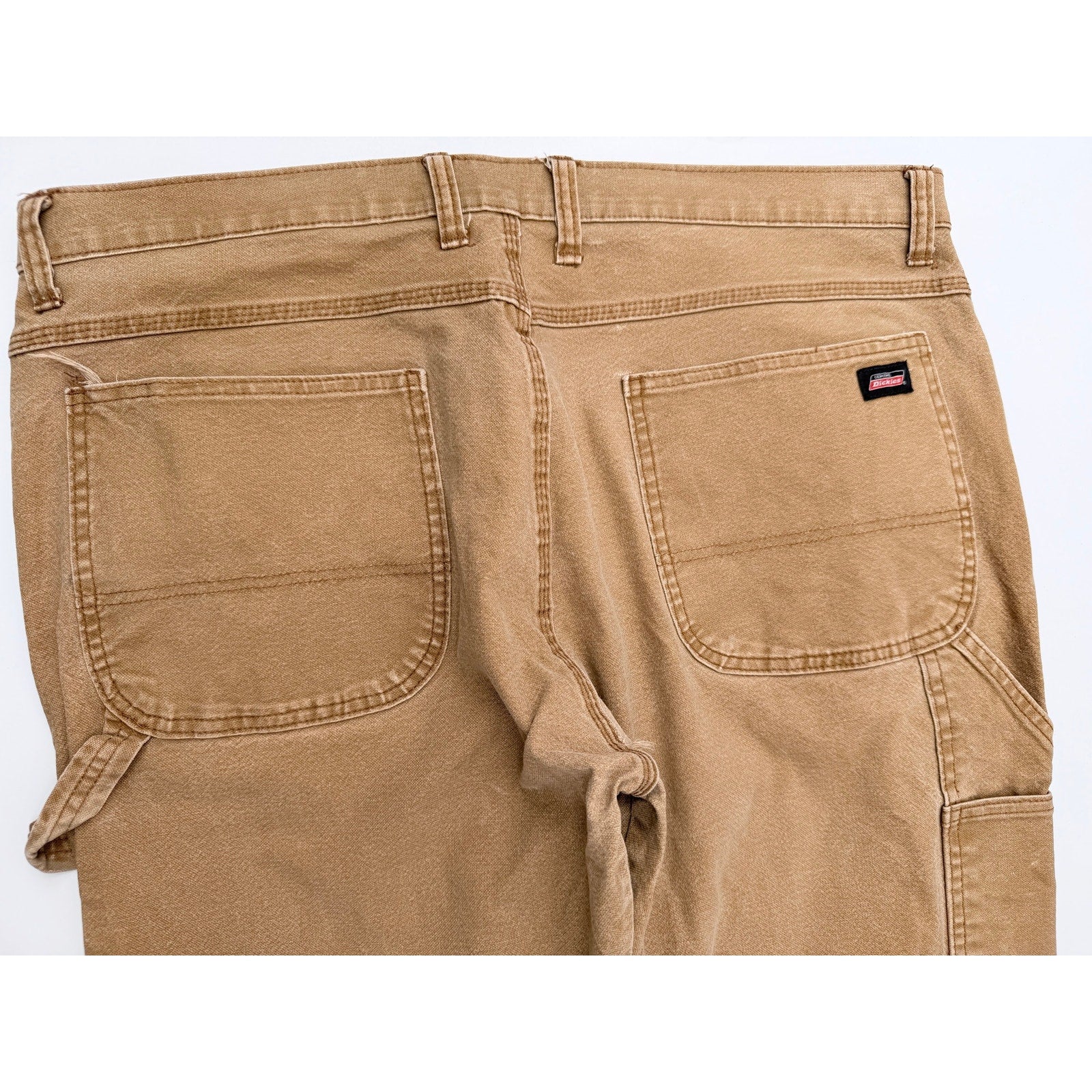 Dickies Carpenter Pants Mens 38x32 Brown Workwear Utility Pants