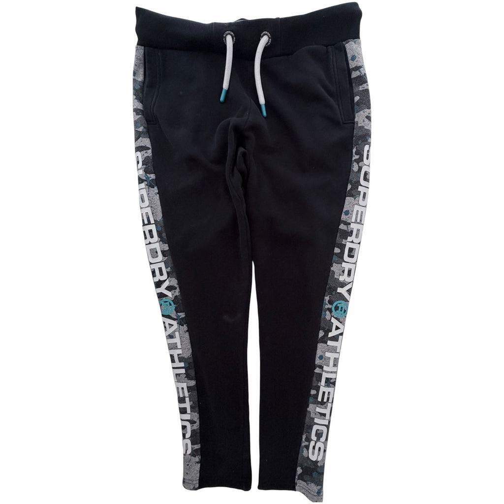 Superdry Athletic Joggers Mens Large Black