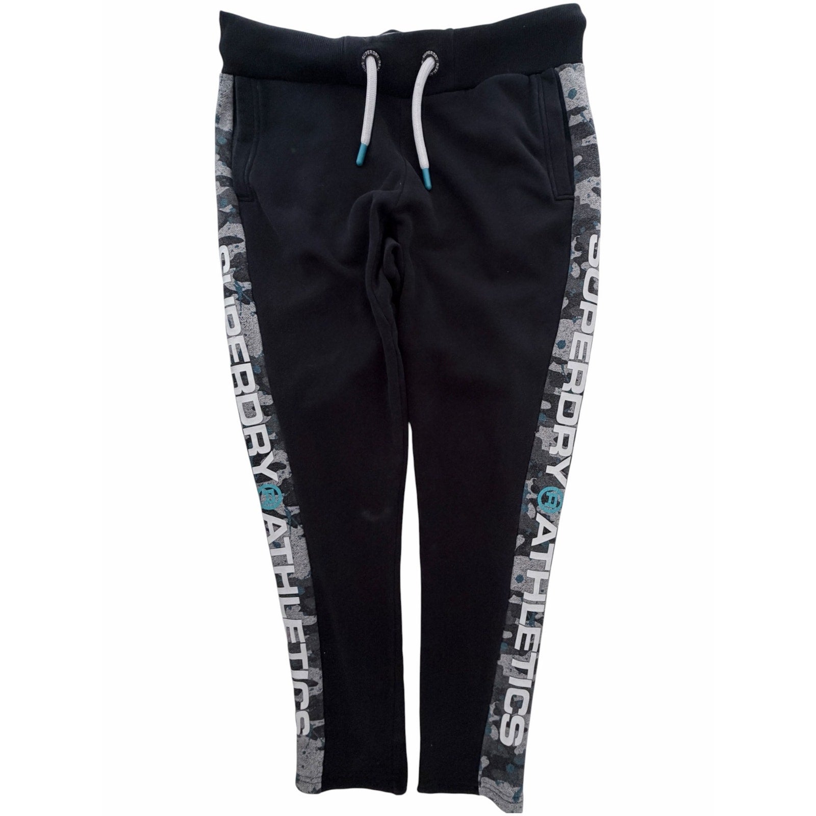 Superdry Athletic Joggers Mens Large Black