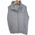 Nike Athletic Dept Padded Vest Womens Large Gray Swoosh