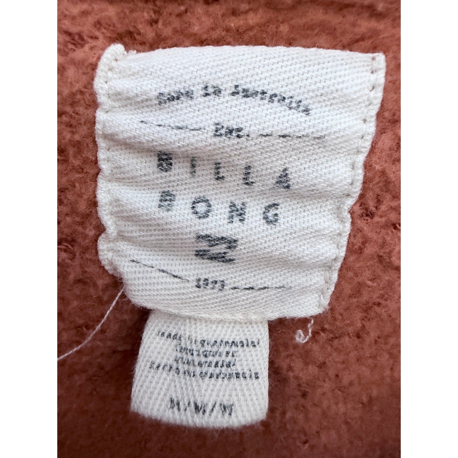 Billabong Pullover Hoodie Womens Medium Pink Surf Skate Casual Sweatshirt
