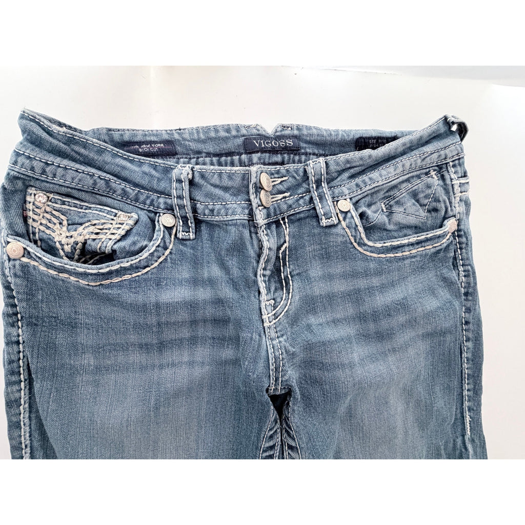 Vigoss Boot Cut Jeans Womens 9/10 Blue