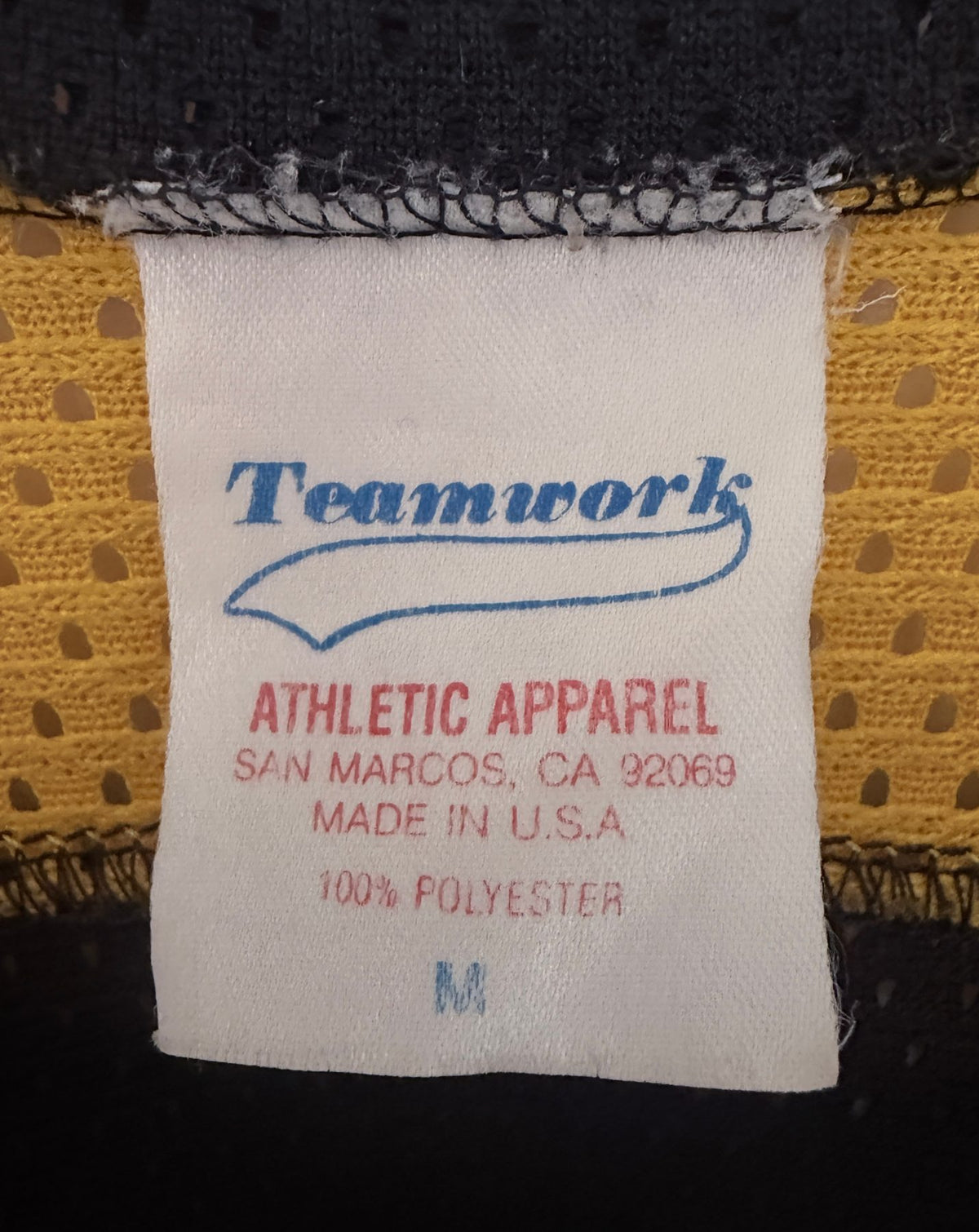 Teamwork Men's Black Scorpions Hockey Jersey — brand label