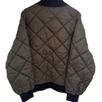 Dickies Men's Brown Full-Zip Sherpa Fleece Jacket — back view