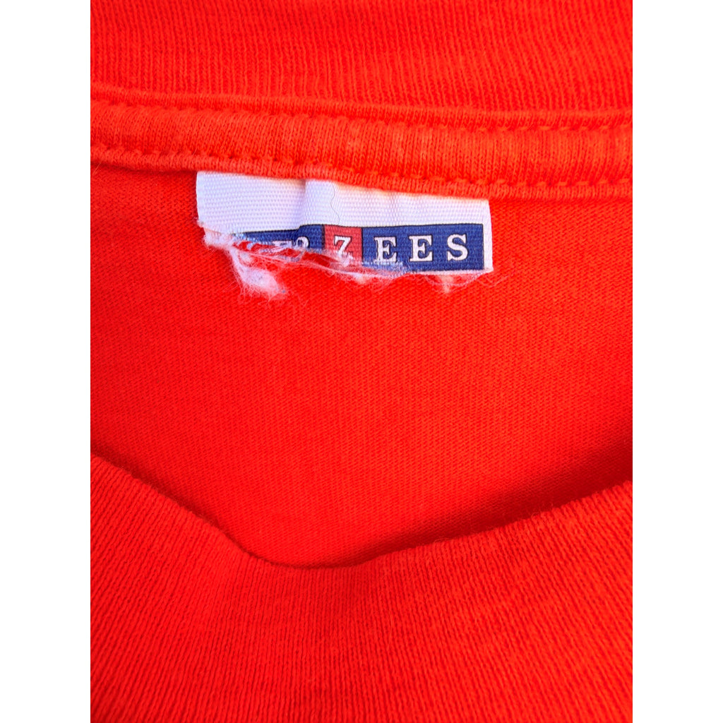 Denver Broncos NFL Graphic T-Shirt Orange Large
