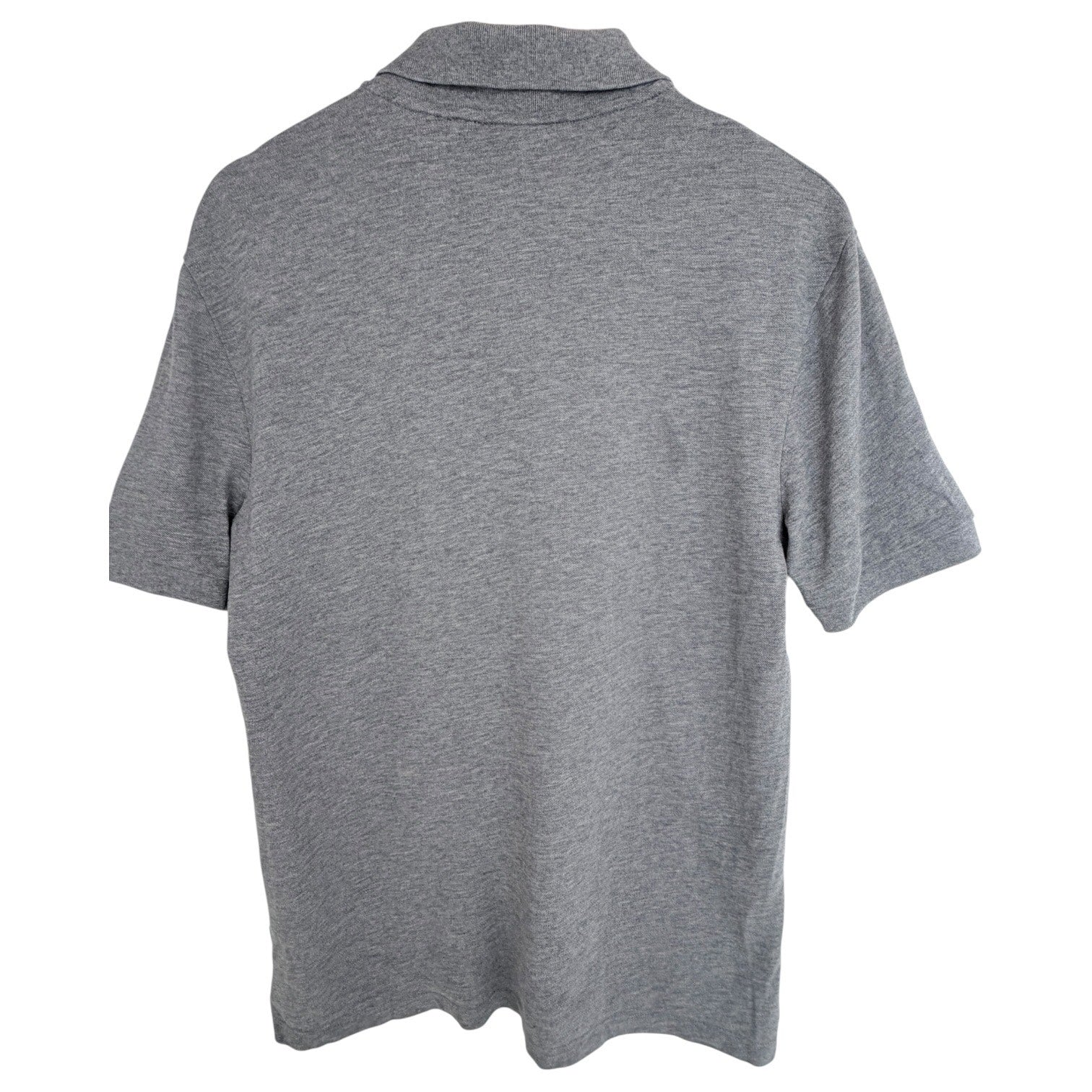 BOSS Hugo Boss Polo Shirt Mens Large Gray Short Sleeve Designer Casual