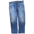 Wrangler Mens Jeans 36x30 Blue Vintage Straight Leg Western Denim USA Fabric