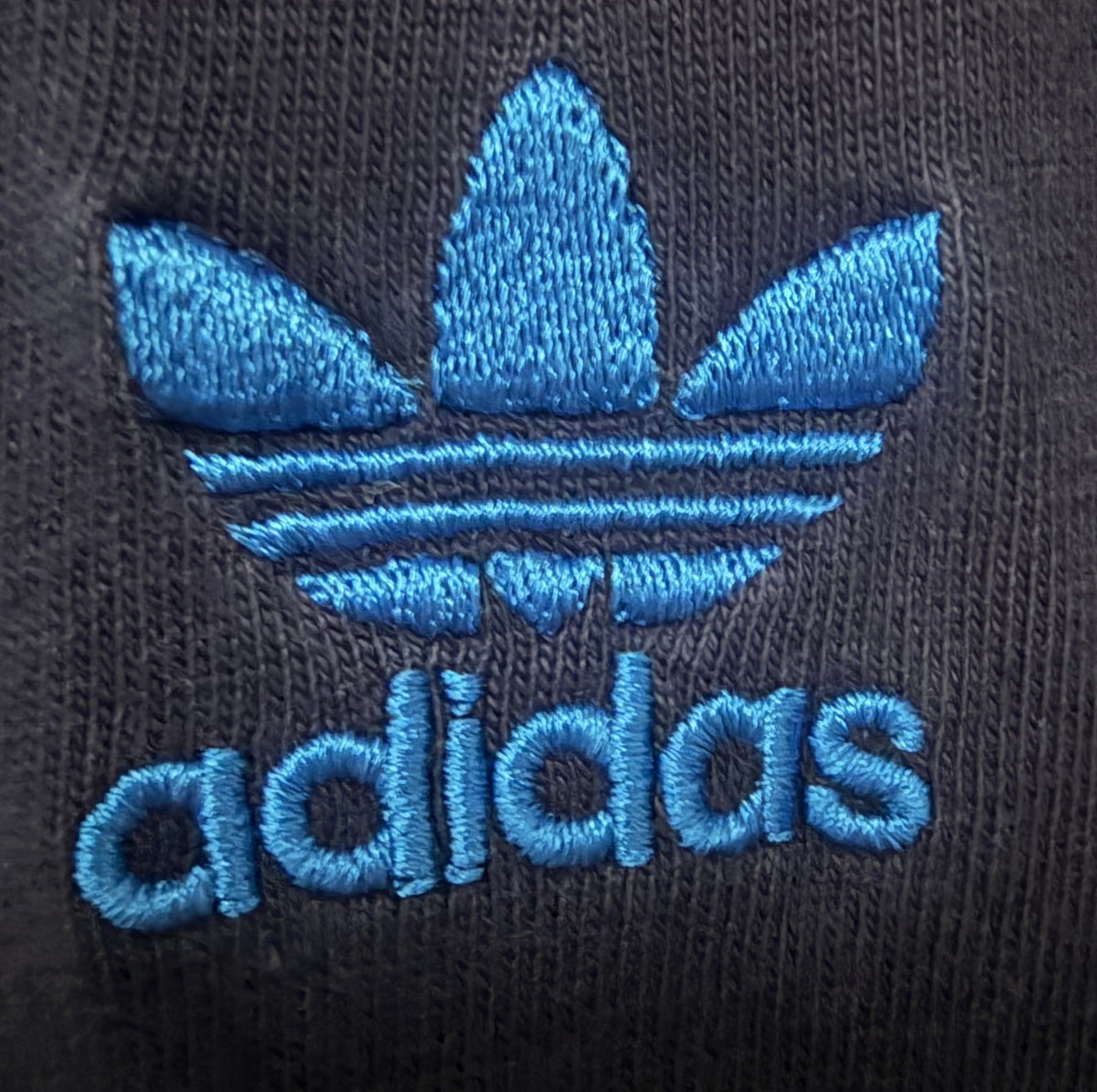 adidas Men's Navy Blue Rugby Raglan Crewneck T-Shirt — view 4