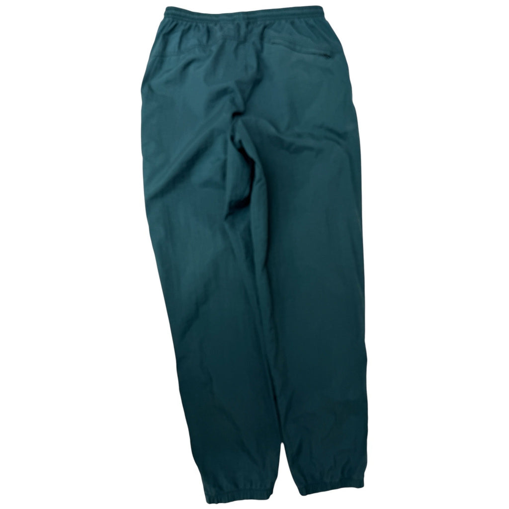 Nike Nylon Track Pants Mens Large Green Vintage Windbreaker Bottoms