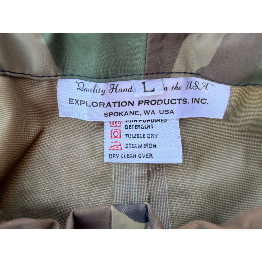 Exploration Products Camo Rain Pants Mens Large Waterproof Outdoor Hunting