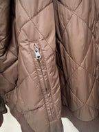 Quiksilver Men's Brown Colorblock Fleece Jacket — view 10