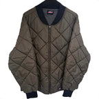 Dickies Men's Brown Full-Zip Sherpa Fleece Jacket — front view