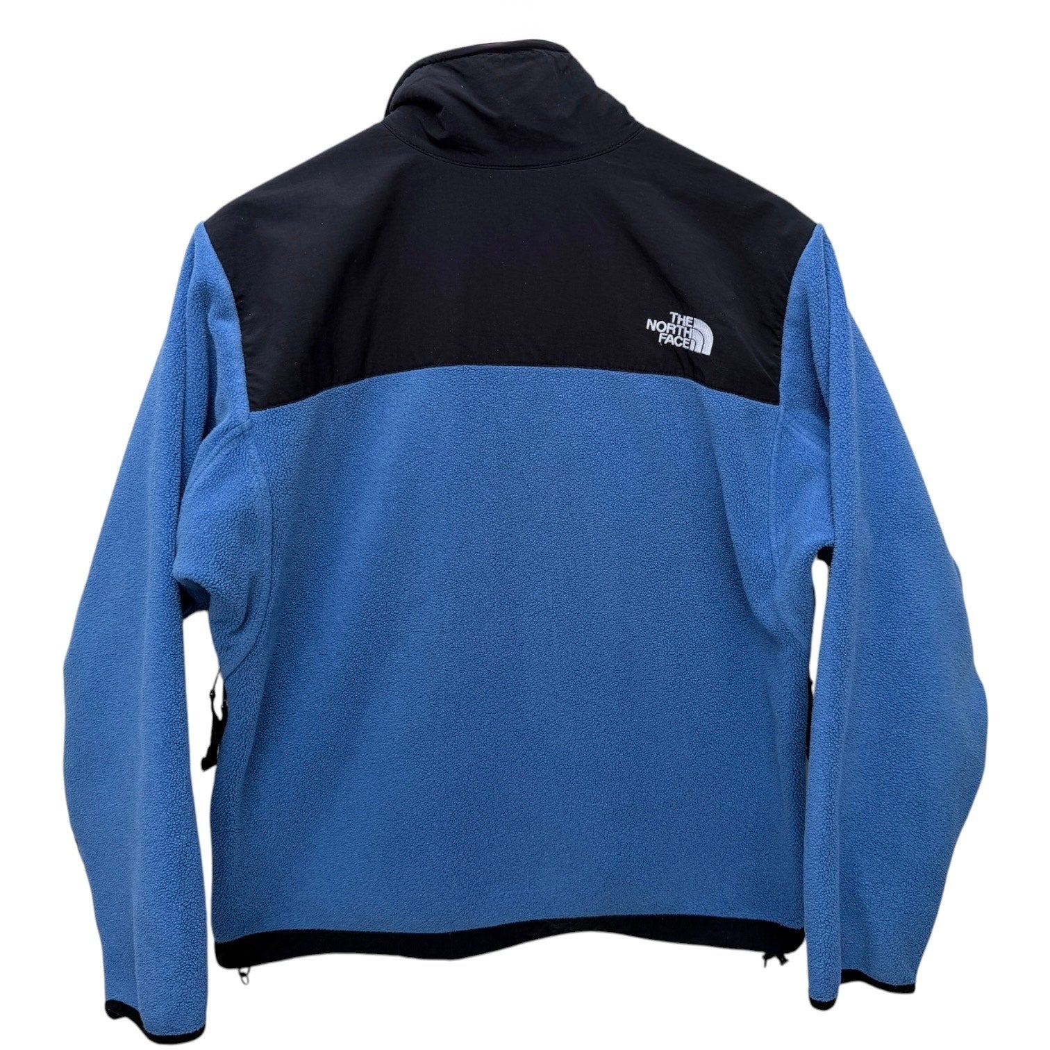 The North Face Denali Fleece Jacket Mens Medium Blue Black Full Zip Outdoor