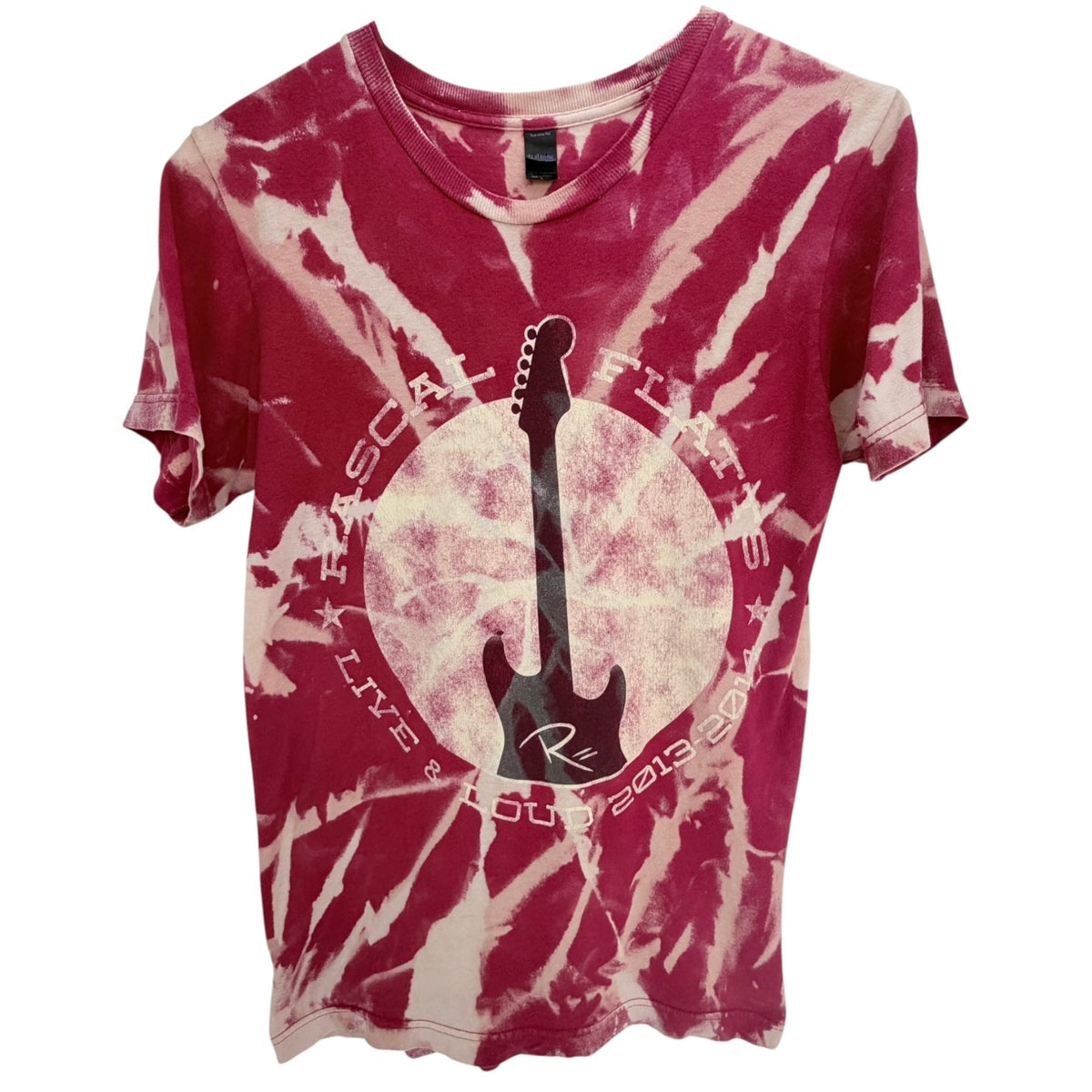 Tultex Men's Red Rascal Flatts Live & Loud 2013-2014 Tour T-Shirt — front view