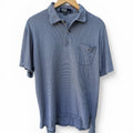 Polo Ralph Lauren Blue White Striped Polo Shirt Medium