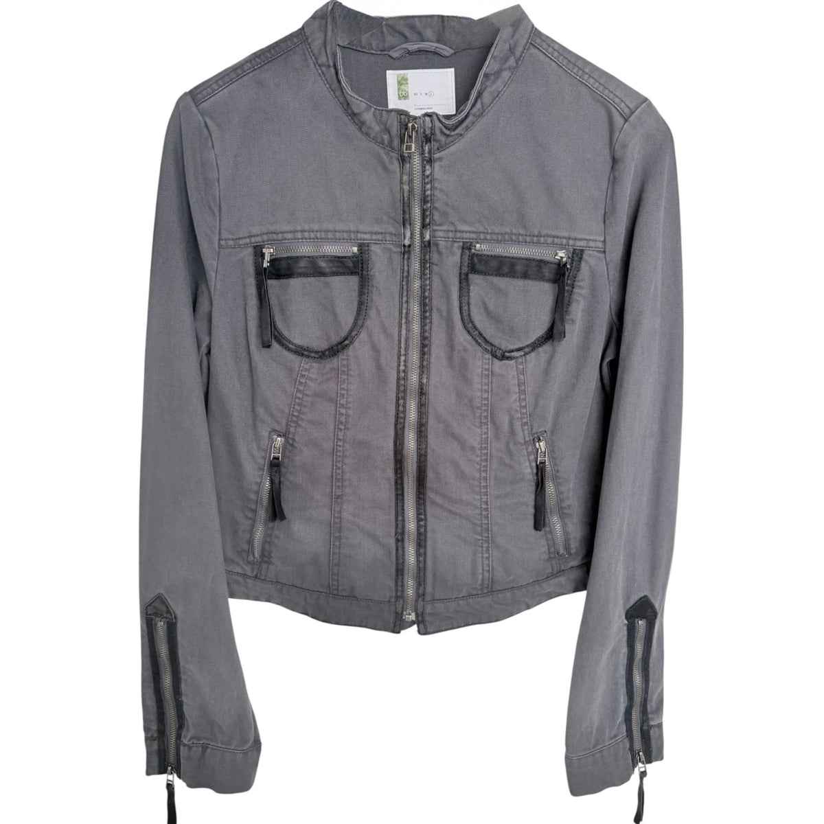 Urban Outfitters Women's Gray UO / 1970 WORLDWIDE Jacket — front view
