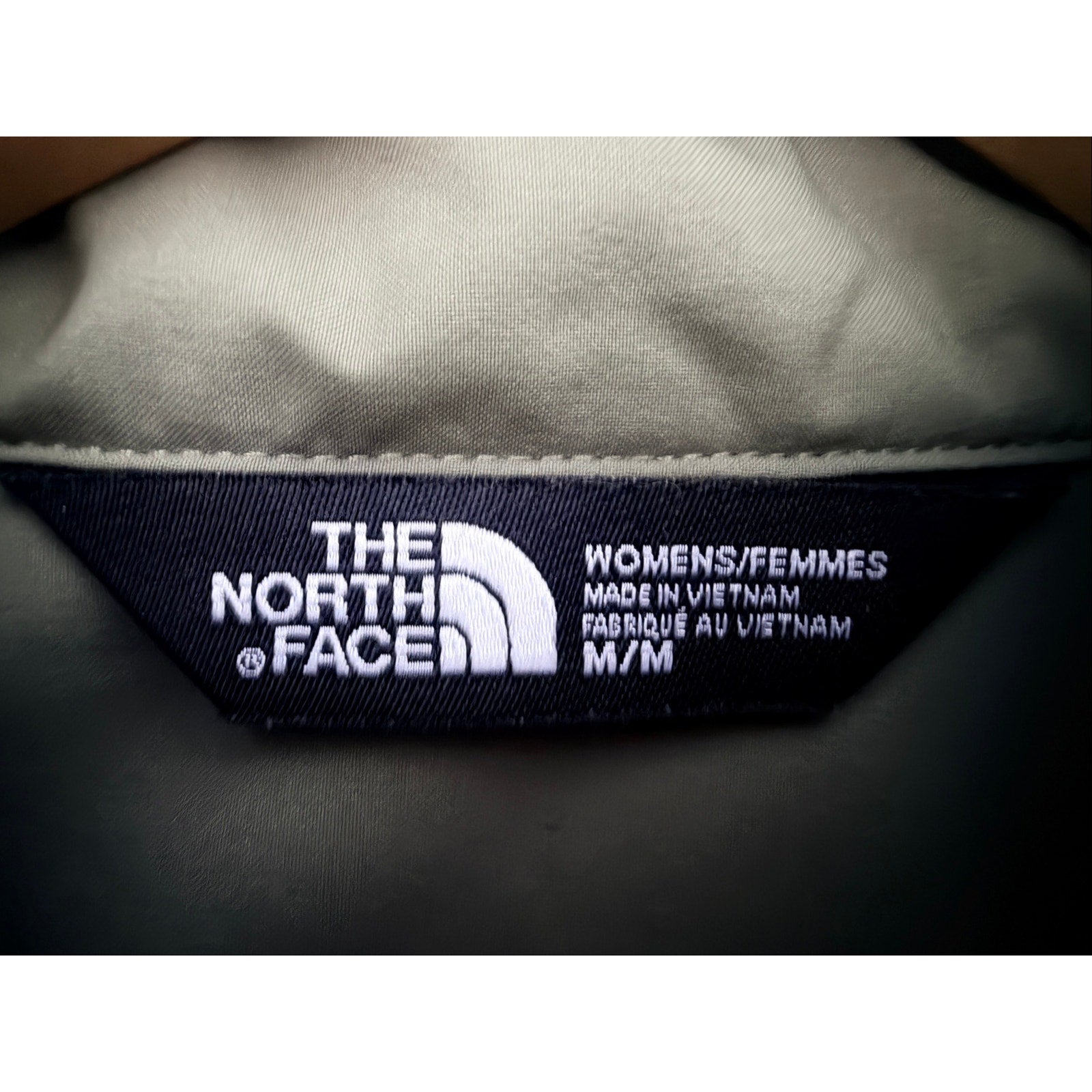 The North Face Flychute Women’s Olive Green Hooded Windbreaker Jacket - product photo 3