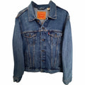 Levi's Mens L Blue Denim Trucker Jean Jacket