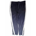Polo Ralph Lauren Mens Large Navy Track Pants White Side Stripe Pony Logo