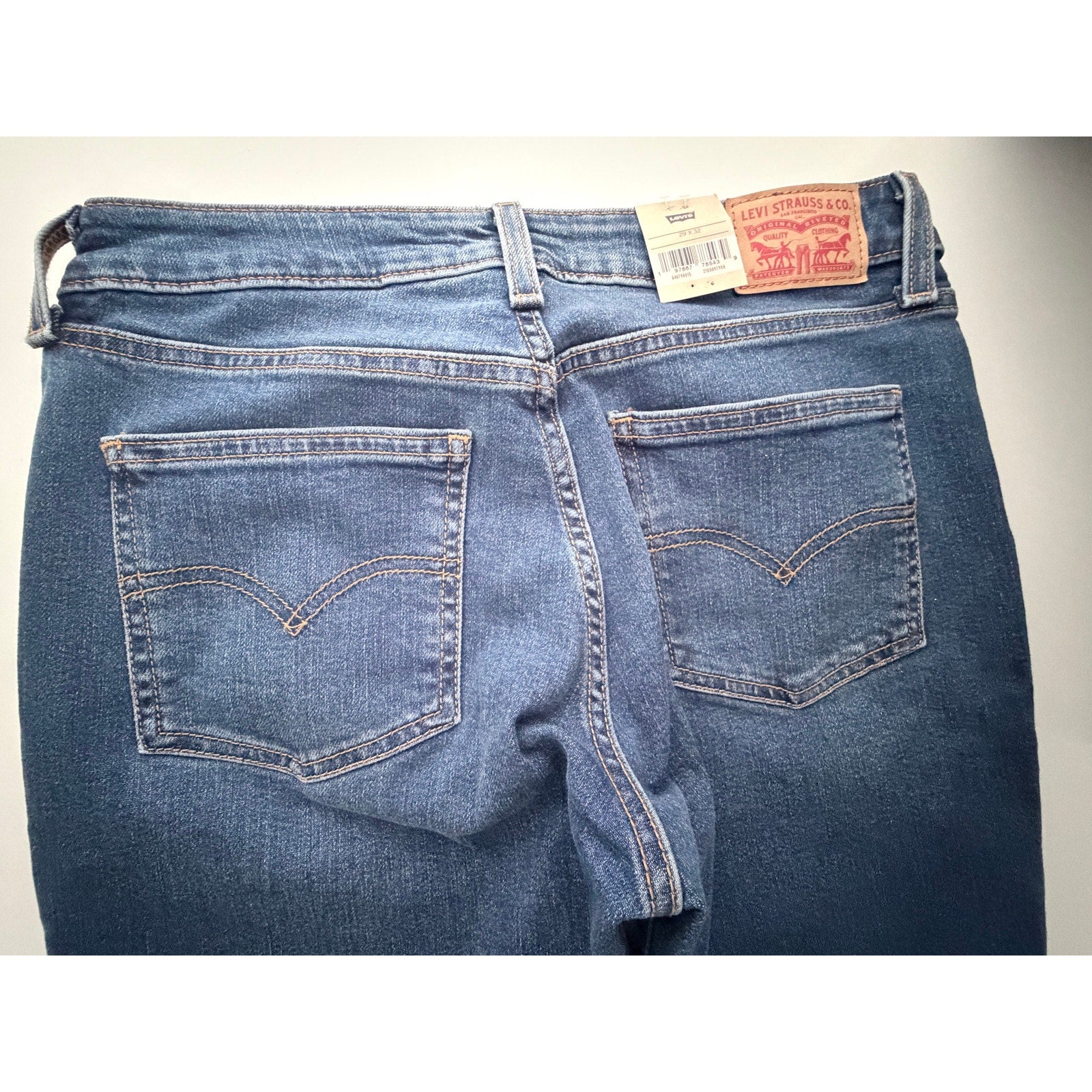 Levi's Superlow Boot Women's Jeans 29x32 Medium Wash Bootcut NWT