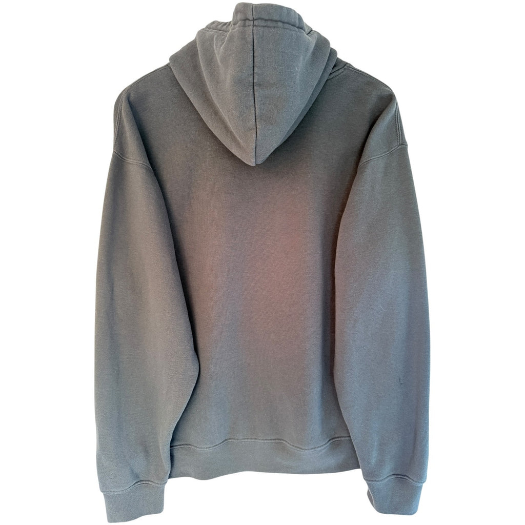 Yellowstone National Park Hoodie Mens Medium Gray Pullover Sweatshirt
