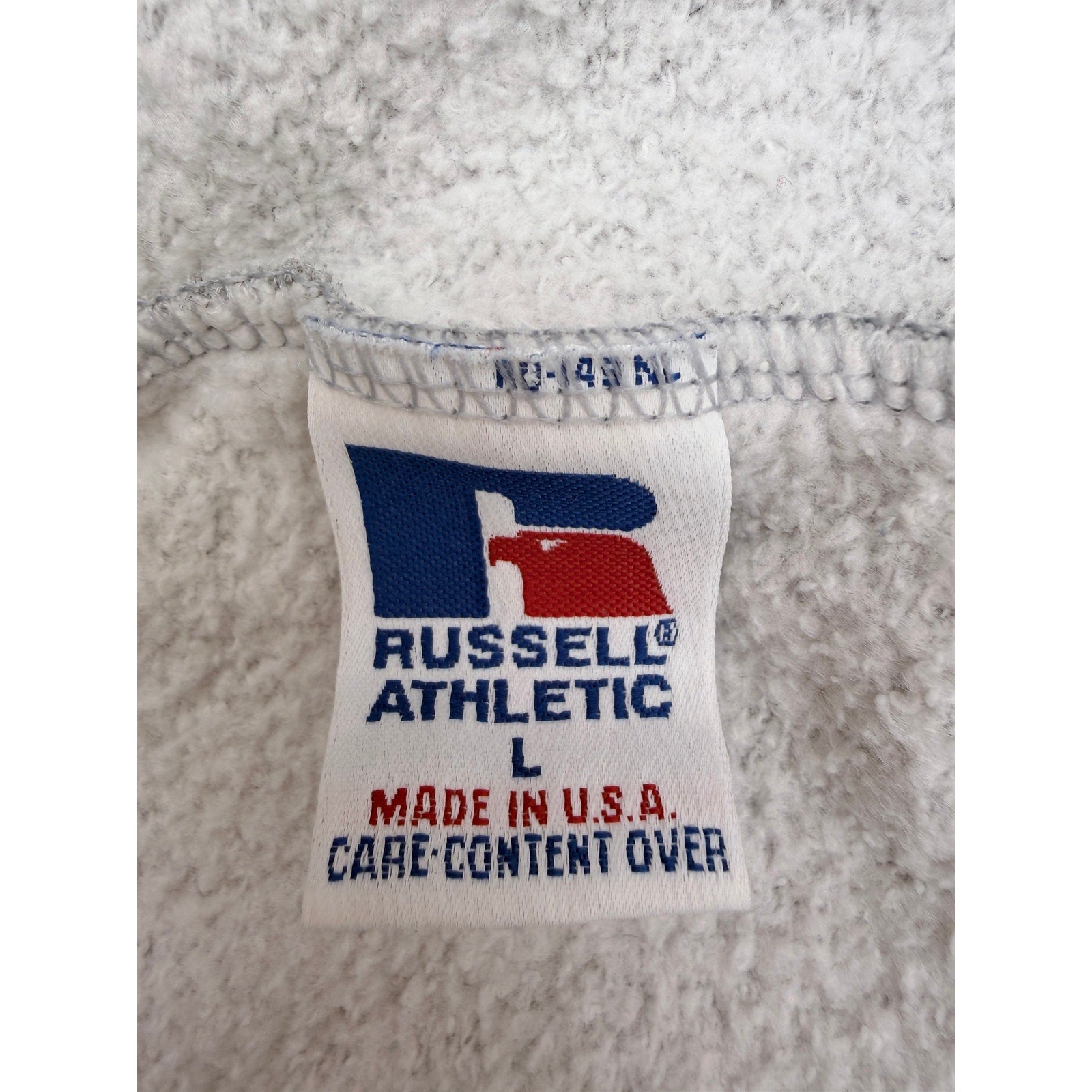 Vintage Russell Athletic Sweatpants Mens Large Gray USA Made Jogger Pants
