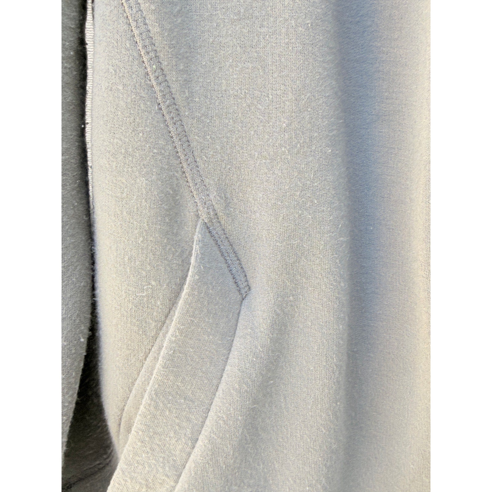 Athleta Open Front Hoodie Womens Medium Gray Athletic Lounge