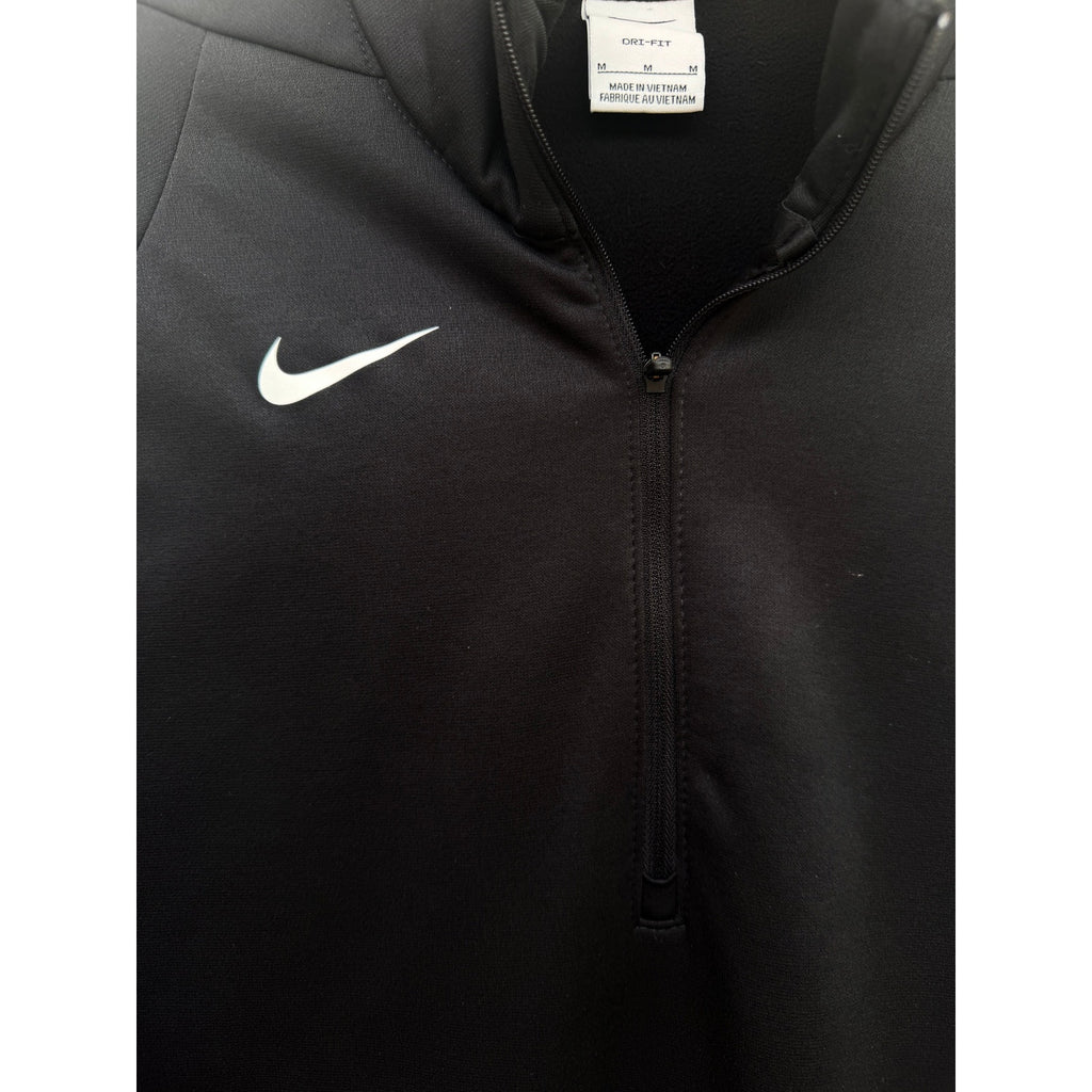 Nike Dri Fit Pullover Mens Medium Black Quarter Zip Fiesta Bowl Athletic Top