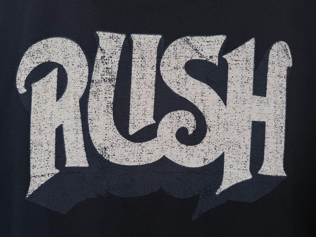 M&O Knits Men's Black Rush Fleece Crewneck T-Shirt — view 4