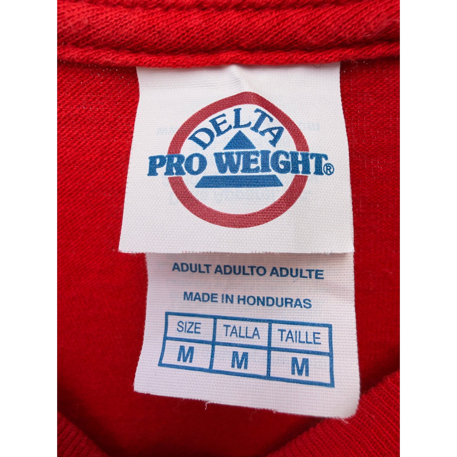Delta Pro Weight T-Shirts Monster Jam Red Graphic T-Shirt Medium