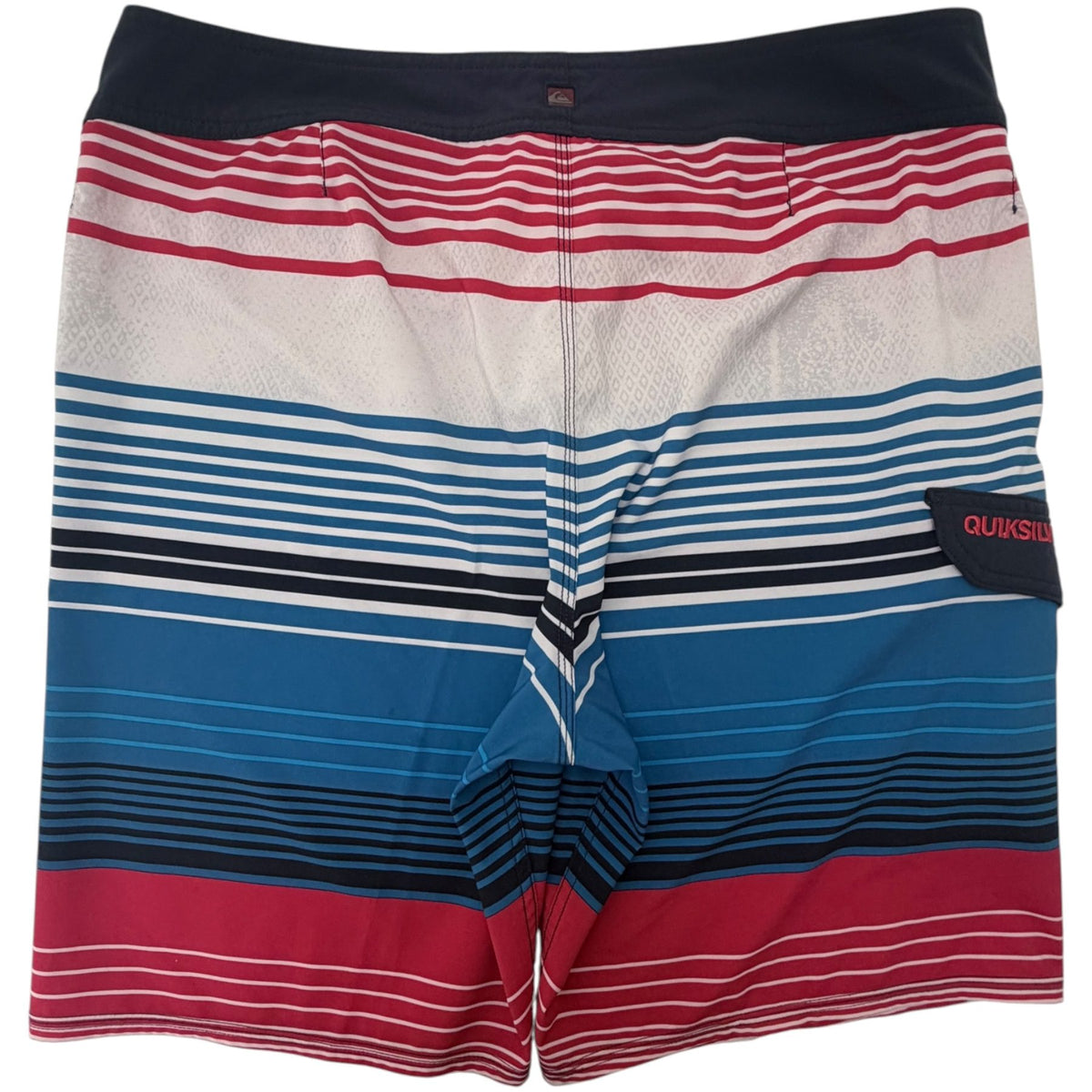 Quiksilver Men's Blue Swimwear — back view