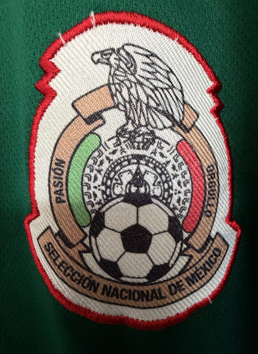 adidas Men's Green Mexico National Football Team Soccer Jersey — view 4