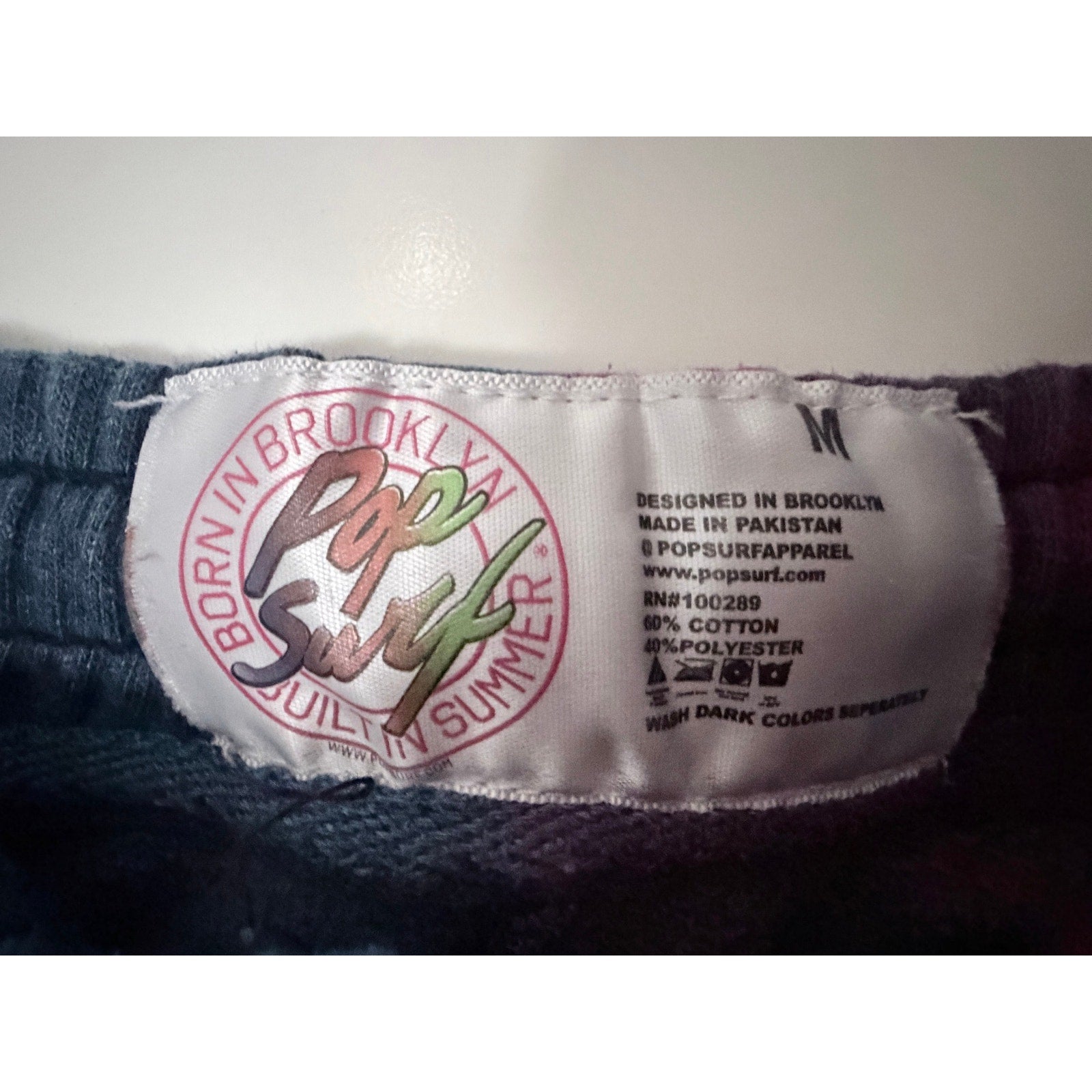 Pop Surf Tie Dye Dolphin Shorts Six Flags Magic Mountain Women's Medium