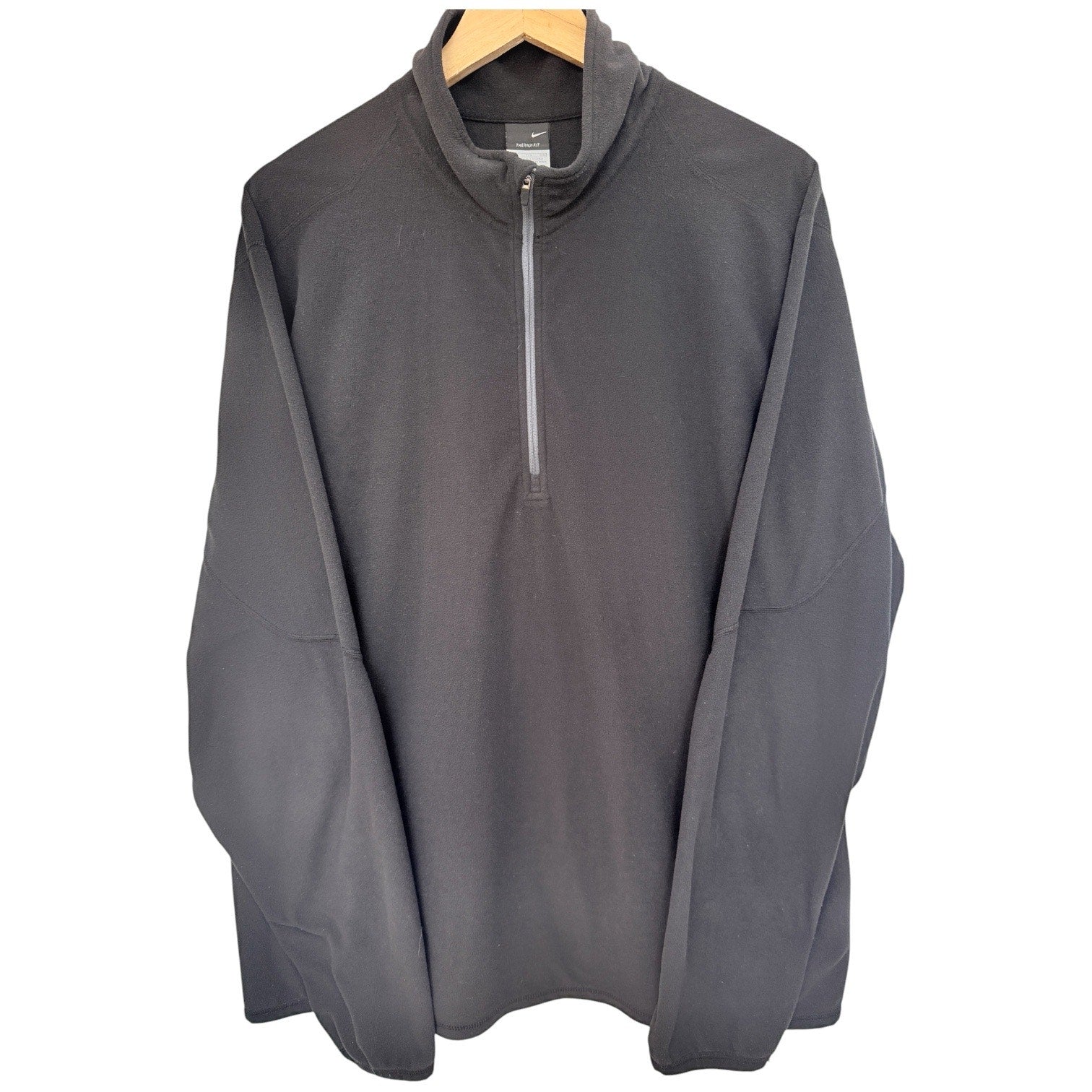 Nike Dri Fit Quarter Zip Pullover Mens Medium Black Fiesta Bowl Athletic