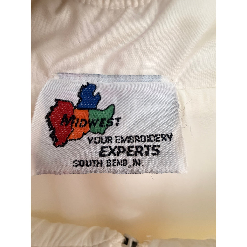 Midwest Prairie Concrete Mixer Truck Windbreaker Jacket Adult XL White - product photo 3