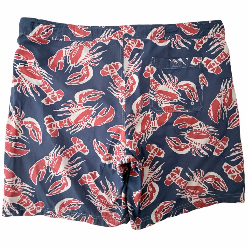 L.L.Bean Lobster Swim Trunks Mens Large