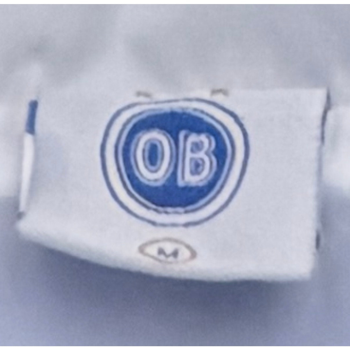 OB Track Jacket Mens XL Blue Full Zip Lightweight Athletic Streetwear